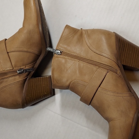 Circus by Sam Edelman Tan Fringe Leah Booties Size 8M - Picture 7 of 11